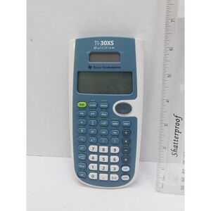 Texas Instruments TI-30XS MultiView Scientific Calculator - Blue